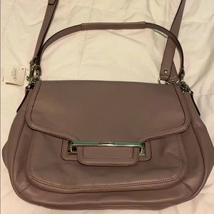 NWT Coach Taylor Leather Flap Shoulder Bag